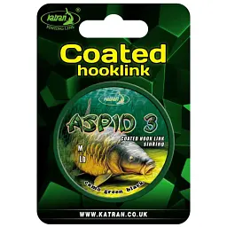 Повідцевий матеріал Katran Coated Braided Hook Links Aspid 3 10m 25lb - мініатюра 2