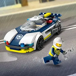 Конструктор LEGO City Переслідування маслкара на поліцейському автомобілі 213 деталі (60415) - мініатюра 7