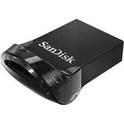 USB Flash накопичувач SanDisk 128GB Ultra Fit USB 3.1 black (SDCZ430-128G-G46) - мініатюра 2