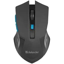 Мишка Defender Accura MM-275 Black-Blue (52275)
