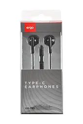 Гарнітура Ergo VM-730 Type-C Black (VM-730K) - мініатюра 2