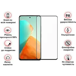 Захисне скло BeCover для Infinix Note 30 NFC (X6833B) Black (709726) - мініатюра 3