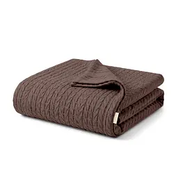 Плед-покривало Cosas Knitted Braid Mousse косичка 200х220 см (Blanket_100Mousse_KnittedBraid_200x220)