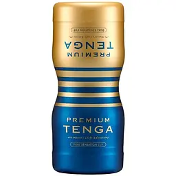 Двосторонній мастурбатор Tenga Premium Dual Sensation Cup білий