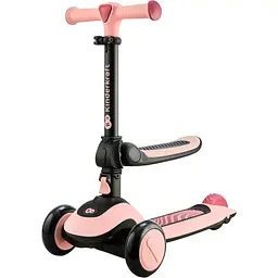 Самокат Kinderkraft Halley Rose Pink рожевий (KRHALL00PNK0000)
