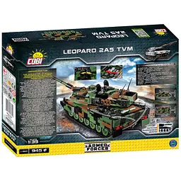 Конструктор Cobi Танк Леопард 2, 945 деталей (COBI-2620) - мініатюра 9