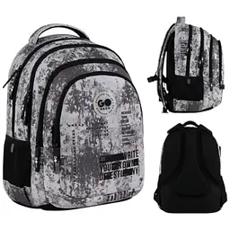 Рюкзак GoPack Teens 162M-3 Сірий (GO26-162M-3)