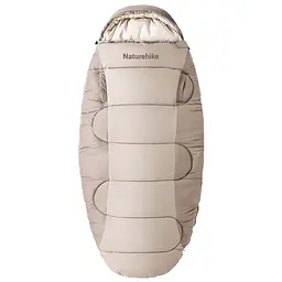 Спальний мішок овальний Naturehike PS200 CNK2350WS026, бежевий