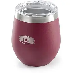 Келих GSI Outdoors Glacier Stainless Double Wall 8 fl.oz Glass Бордовий (1099-63341)