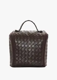 Жіноча косметичка Sambag Candy Box структурна шоколад 20 х 19 х 14 см (30411068) - мініатюра 3