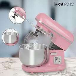 Кухонний комбайн - тістоміс Clatronic KM 3711 Pink 5 л - мініатюра 3