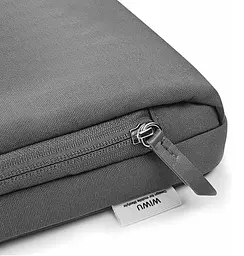 Сумка для ноутбука Wiwu Ora Laptop Sleeve MacBook 14" Grey [79310] - мініатюра 3