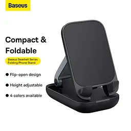 Тримач Baseus Seashell Series Folding Phone Stand (B10551500111-00) - мініатюра 8