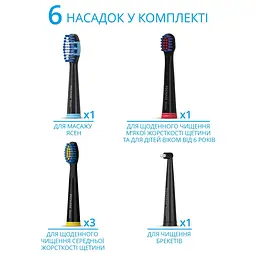 Електрична зубна щітка Pecham Travel PC-085 Чорний - мініатюра 3