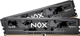 Оперативна пам'ять Apacer 32GB (2x16GB) DDR5 6000MHz NOX (AH5U32G60C622MBAA-2)