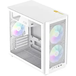 Корпус GameMax F36 WH White with window - мініатюра 5