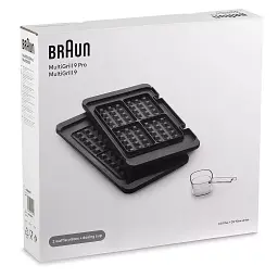 Комплект пластин для вафель BRAUN BRSK007 (MultiGrill 9) - мініатюра 2