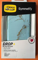 Чохол протиударний OtterBox Symmetry Series для iPhone 11 Pro (5.8") Marble Blue - мініатюра 3
