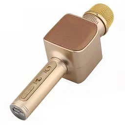 Бездротова портативна колонка + караоке мікрофон 2 в 1 Magic Karaoke YS-68 Світло-розовий