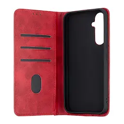 Чохол-книжка Premium Samsung A54 5G (A546) Dark Red - мініатюра 2