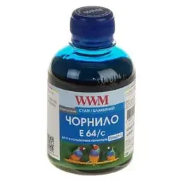 Чорнило WWM EPSON L110/L210/L355 Cyan (E64/C)