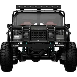 Машинка на радіокеруванні JJRC Hummer H1 1:12 4WD Off-Road Vehicle Dark Grey [142538] - мініатюра 3