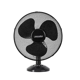 Настільний вентилятор Mesko MS 7308, 23 см, 45 Вт, поворотний, 2 швидкості, регулювання нахилу, компактний для дому та офісу