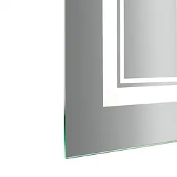 Дзеркало Qtap Cardinal 1000x800 з LED-підсвічуванням Touch, з антизапотіванням, з димером температури кольору (3000-6500K) QT0478C10080 - мініатюра 7