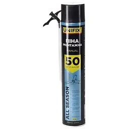 Піна монтажна Unifix 750мл x 50л ручна