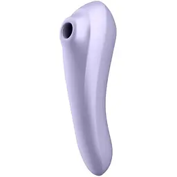 Вібратор з вакуумним стимулятором клітора Satisfyer Dual Pleasure бузковий