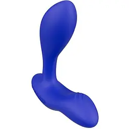 Смарт-вібромасажер простати We-Vibe Vector+ Royal Blue пульт ДК регульований кут нахилу - мініатюра 3