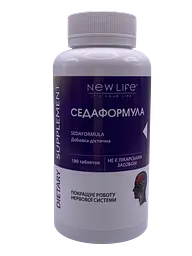 Таблетки New Life Седаформула 180 таблеток