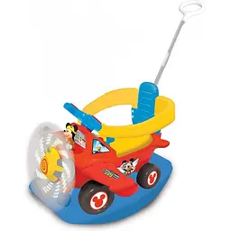 Толокар Kiddieland Міккі Маус 3 в 1 червоний (053587) - мініатюра 3