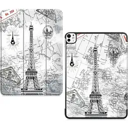 Чохол-книжка BeCover Smart Case для Apple iPad Pro 11" M4 2024 Paris (711640) - мініатюра 3