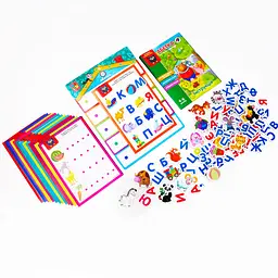 Абетка Vladi Toys магнітна з дошкою, укр. мова (VT5412-01) - мініатюра 3