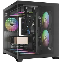Корпус GAMDIAS AURA GC10M V2 ARGB (4711514503159) Без БП Б/в - мініатюра 12