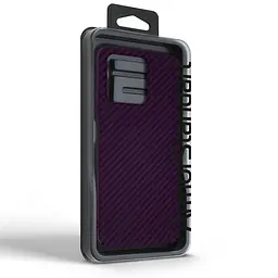 Карбоновый чехол для Realme C35, LikeCarbon, фиолетовый, панель, защитный чехол-накладка, ультратонкий и легкий, противоударный, обеспечивает защиту от ударов, падений и царапин, ArmorStandart (ARM71938) - мініатюра 3