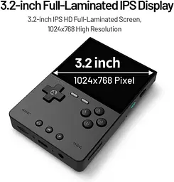 Приставка ігрова консоль TRIMUI Brick 64 GB Black (~5000 ігор) - мініатюра 5