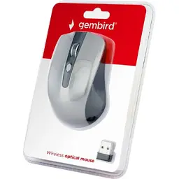 Мишка Gembird MUSW-4B-04-BG Grey+Black (MUSW-4B-04-BG) - мініатюра 3
