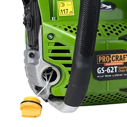 Бензопила Procraft GS-62T (2025) + олива 2Т 1 л + олива для ланцюга 1 л - мініатюра 8