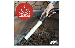 Будівельний пилосос для збирання золи MalTec TurboVac ML1800-ASH із функцією видування, 18 л - мініатюра 10