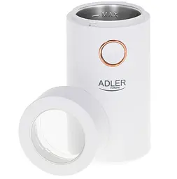 Кавомолка Adler AD 4446 white gold - мініатюра 5