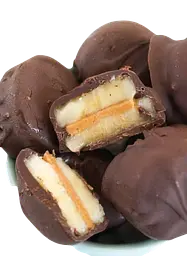 Цукерки Reese's Banana Slices in Milk Chocolate and Reese's Peanut Butter Chips 227г - мініатюра 7