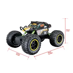 Машинка іграшкова на радіокеруванні Maisto Tech Rock Crawler Pro (81334 black) - мініатюра 13