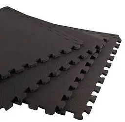 Килимок пазл Toorx Interlocking 4 елементи 61 х 61 х 1,2 см Antracite (MAT-60) - мініатюра 3