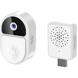 Дверний дзвінок Infinity Q-Ml051 4K White з відеокамерою