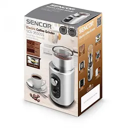 Кавомолка електрична Sencor SCG 3550SS - мініатюра 9