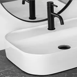 Умивальник Rea Verona 65x44 white (REA-U3325), Глянцева - мініатюра 3