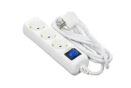 Подовжувач мережевий 2E Power Extension 3 Type F 1.5m 16A White