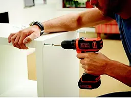 Шурупокрут BDCDD12, 10.8V, 26Нм, Li-Ion BLACK&DECKER teh0021359 - мініатюра 2